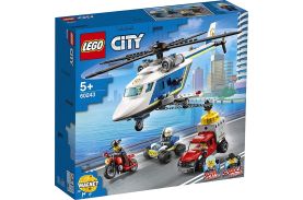 Lego city urmarire cu elicopterul politiei 60243