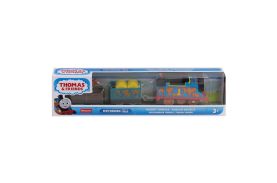 Thomas locomotiva motorizata thomas cu 2 vagoane