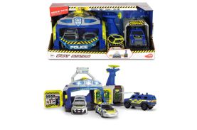 Statia de politie swat cu 3 masini si drona