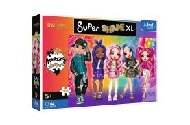 Puzzle trefl primo super shape xxl 104 rainbow high