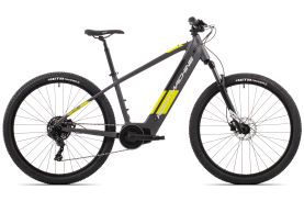 Bicicleta Electrica Rock Machine Storm INT e70-29 Matte Anthracite/Radioaktive Yellow/Silver 17.0 - (M)