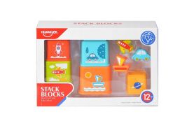 Set cuburi pentru stivuit 8 piese