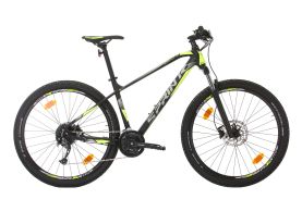 Bicicleta MTB Sprint Apolon 29 Negru Mat/Verde Neon 480 mm