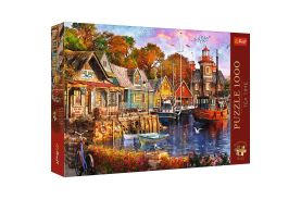 Puzzle trefl 1000 premium plus tea time portul minunat