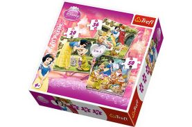 Puzzle trefl 3in1 alba ca zapada