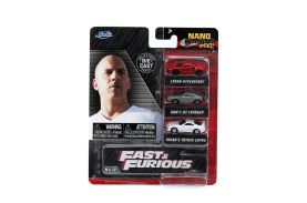 Fast and furious set 3 masinute metalice