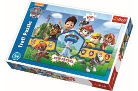 Puzzle trefl 100 eroii patrulei catelusilor