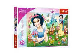 Puzzles 200 frumoasa alba ca zapada