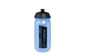 Bidon Force Stripe 0.5l Transparent/Blue/Black