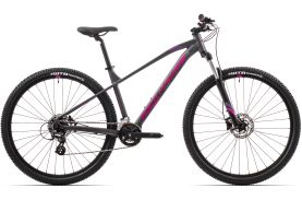 Bicicleta Rock Machine Catherine 10-29 29 Matte Anthracite/Pink/Violet 17.0 - (M)