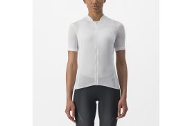 Tricou cu maneca scurta Castelli Anima 4 de dama Alb XS