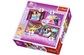 Puzzle trefl 4in1 printese indragostite