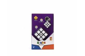 Set cub rubik 3x3 clasic si breloc originale