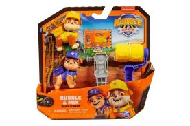 Patrula catelusilor echipa rubble set 2 figurine rubble si mix