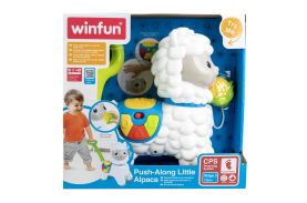Winfun jucarie de impins alpaca