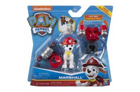 Patrula catelusilor figurina de actiune pompierul marshall cu 2 uniforme