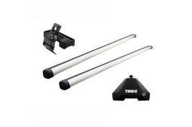 Bare transversale Thule Evo Clamp Profesional pentru Audi A5 Sportback 5 usi Hatchback, model 2025 - prezent, Sistem cu prindere pe plafon normal