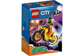 Lego city motocicleta de cascadorie pentru impact 60297