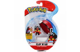 Pokemon figurina litten in bila poke