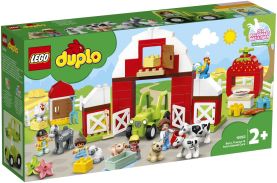 Lego duplo hambar, tractor si ingrijirea animalelor 10952
