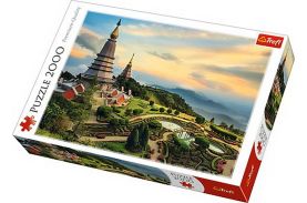 Puzzle trefl 2000 templu chiang mai