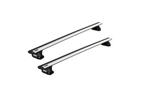 Bare transversale Thule Evo Fixpoint Wingbar Evo pentru SUBARU XV, 5 usi SUV, model 2018 - 2020, Sistem cu prindere in puncte fixe