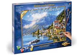 Kit pictura pe numere schipper castelul neuschwanstein, 3 tablouri