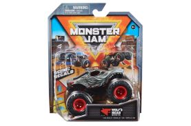 Monster jam masinuta metalica wolf's head scara 1 la 64