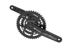 Pedalier Force Nine3.2 AL 44/32/22T 175 mm negru