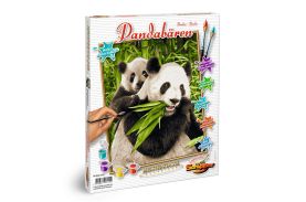 Kit pictura pe numere schipper ursuletii panda