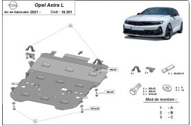 Scut motor metalic Opel Astra L, ani fabricatie 2021-2023
