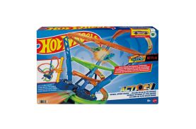 Hot wheels action set coliziunea spiral speed