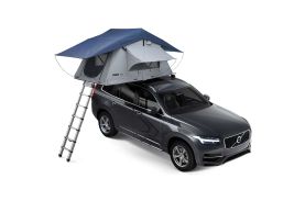 Cort auto cu prindere pe plafon, pentru 3 persoane, Thule, Kukenam, Haze Gray 