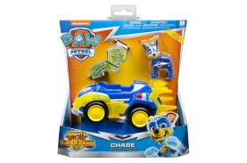 Patrula catelusilor super eroul chase cu masina de politie