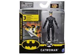 Figurina catwoman 10cm cu 3 cate accesorii