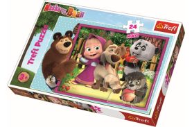 Puzzle trefl 24 maxi masha si ursul
