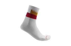 Sosete Castelli Blocco 15 Gri/Rosu/Portocaliu S/M 36-39