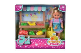 Evi love papusa evi si stand de fructe