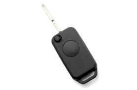 Mercedes Benz - Carcasa tip cheie briceag cu 1 buton, lama 2 "piste"