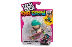 Tech dech sk8 crew pachet placa si figurina 9.6cm sapca verde