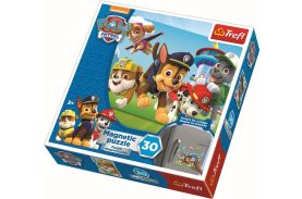 Puzzle trefl magnetic 30 patrula catelusilor