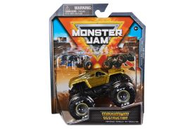 Monster jam masinuta metalica maximum destruction scara 1 la 64