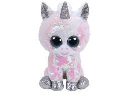 Plus ty 15cm boos unicornul alb cu paiete - TY36265