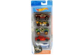 Set 5 masinute hot wheels jungle rally