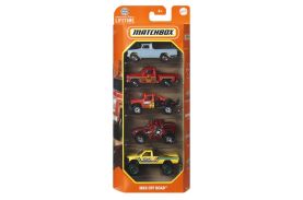 Matchbox set 5 masinute metalice mbx off road scara 1:64