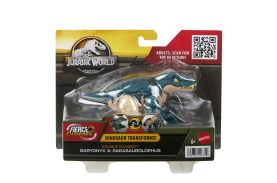 Jurassic world fierce changers double danger dinozaur transformabil baryonyx si parasaurolophus