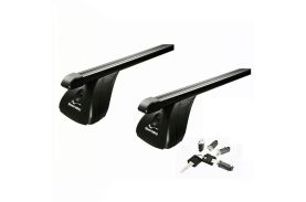 Sistem Bare transversale Green Valley ORIGINAL otel pentru Audi A6 Allroad (C7), 5 usi Estate, model 2012-2018, Sistem cu prindere cu bare longitudinale-nu se mai fabrica