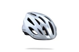 Casca BBB Condor BHE-35 alb/argintiu L (58-62 cm)