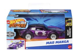Hot wheels masinuta metalica cu sistem pull back mad manga scara 1:43