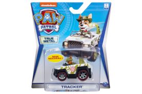 Patrula catelusilor macheta metalica tracker cu masina 4x4